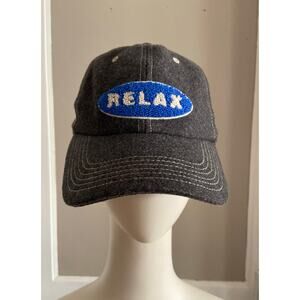 TOMMY BAHAMA Relax Gray Wool Adjustable Cap